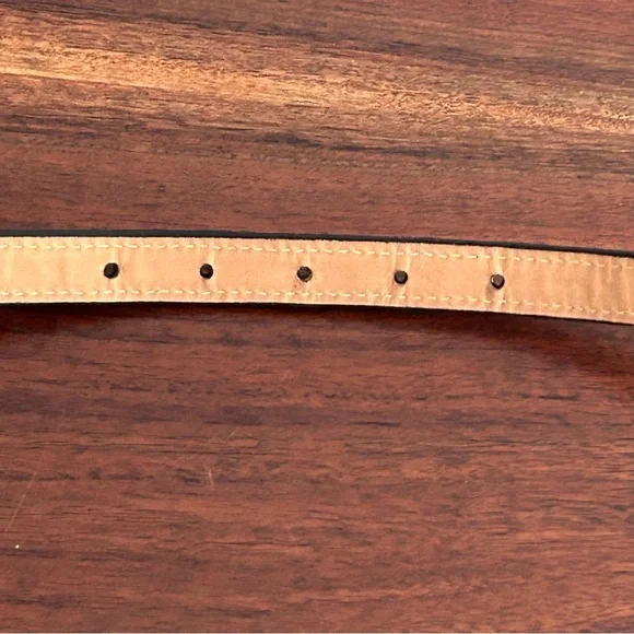 🌷 Brighton Leopard Print Calf Hair Leather Belt Size Small/ 28 - Picture 7 of 9